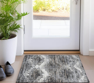 Piper Looms Mayfield Abstract Chevron AMF80 Shadow Machine Washable Area Rug Scatter Lifestyle Image Feature