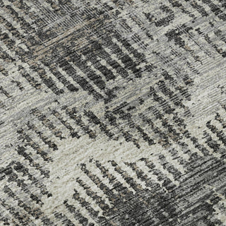 Piper Looms Mayfield Abstract Chevron AMF80 Shadow Machine Washable Area Rug Swatch Image