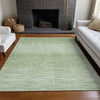 Piper Looms Mayfield Lines AMF800 Aloe Machine Washable Area Rug Lifestyle Image Feature