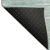 Piper Looms Mayfield Lines AMF800 Aqua Machine Washable Area Rug Backing Image