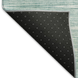 Piper Looms Mayfield Lines AMF800 Aqua Machine Washable Area Rug Backing Image