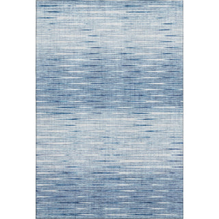 Piper Looms Mayfield Lines AMF800 Blue Machine Washable Area Rug main image