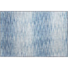 Piper Looms Mayfield Lines AMF800 Blue Machine Washable Area Rug Scatter Main Image