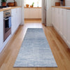 Piper Looms Mayfield Lines AMF800 Denim Machine Washable Area Rug Runner Lifestyle Image Feature