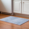 Piper Looms Mayfield Lines AMF800 Denim Machine Washable Area Rug Scatter Lifestyle Image Feature