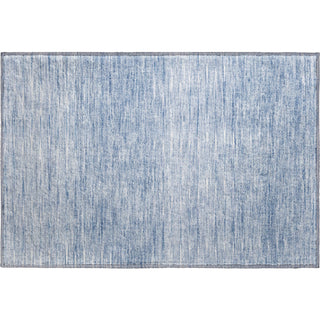 Piper Looms Mayfield Lines AMF800 Denim Machine Washable Area Rug Scatter Main Image