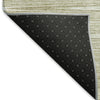 Piper Looms Mayfield Lines AMF800 Khaki Machine Washable Area Rug Backing Image
