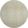 Piper Looms Mayfield Lines AMF800 Khaki Machine Washable Area Rug Round Main Image
