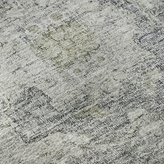 Piper Looms Mayfield Traditional AMF801 Gray Machine Washable Area Rug Swatch Image