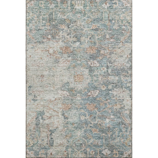 Piper Looms Mayfield Traditional AMF801 Green Machine Washable Area Rug main image