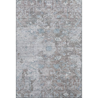 Piper Looms Mayfield Traditional AMF801 Mocha Machine Washable Area Rug main image