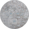 Piper Looms Mayfield Traditional AMF801 Mocha Machine Washable Area Rug Round Main Image