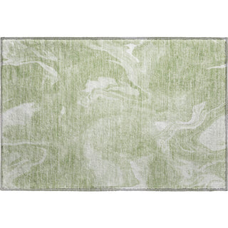 Piper Looms Mayfield Abstract AMF802 Aloe Machine Washable Area Rug Scatter Main Image