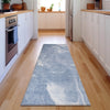 Piper Looms Mayfield Abstract AMF802 Blue Machine Washable Area Rug Runner Lifestyle Image Feature