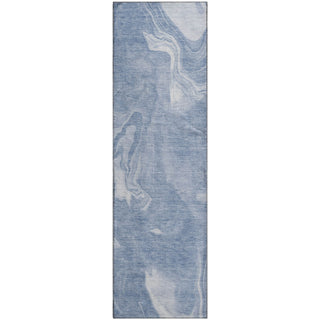 Piper Looms Mayfield Abstract AMF802 Blue Machine Washable Area Rug Runner Main Image