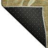 Piper Looms Mayfield Abstract AMF802 Brown Machine Washable Area Rug Backing Image