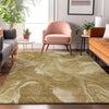 Piper Looms Mayfield Abstract AMF802 Brown Machine Washable Area Rug Lifestyle Image Feature