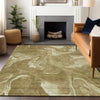 Piper Looms Mayfield Abstract AMF802 Brown Machine Washable Area Rug Lifestyle Image Feature