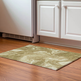 Piper Looms Mayfield Abstract AMF802 Brown Machine Washable Area Rug Scatter Lifestyle Image Feature