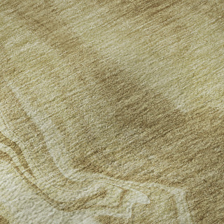 Piper Looms Mayfield Abstract AMF802 Brown Machine Washable Area Rug Swatch Image