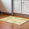 Piper Looms Mayfield Abstract AMF802 Gold Machine Washable Area Rug Scatter Lifestyle Image Feature