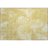 Piper Looms Mayfield Abstract AMF802 Gold Machine Washable Area Rug Scatter Main Image