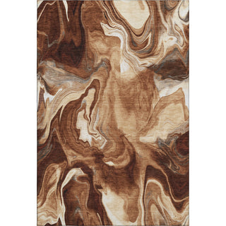 Piper Looms Mayfield Abstract AMF802 Paprika Machine Washable Area Rug main image