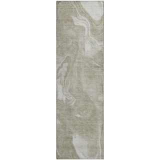 Piper Looms Mayfield Abstract AMF802 Taupe Machine Washable Area Rug Runner Main Image