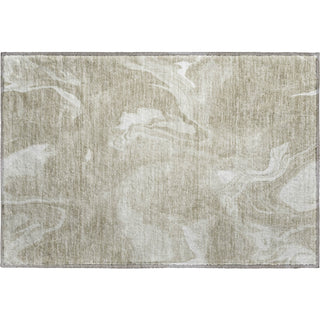 Piper Looms Mayfield Abstract AMF802 Taupe Machine Washable Area Rug Scatter Main Image