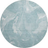 Piper Looms Mayfield Abstract AMF802 Teal Machine Washable Area Rug Round Main Image