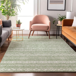 Piper Looms Mayfield Southwest AMF803 Aloe Machine Washable Area Rug Lifestyle Image Feature