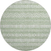 Piper Looms Mayfield Southwest AMF803 Aloe Machine Washable Area Rug Round Main Image