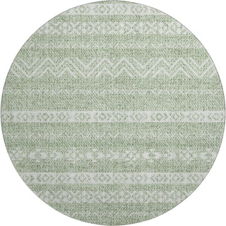 Piper Looms Mayfield Southwest AMF803 Aloe Machine Washable Area Rug Round Main Image