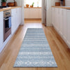 Piper Looms Mayfield Southwest AMF803 Blue Machine Washable Area Rug Runner Lifestyle Image Feature