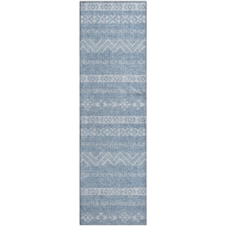 Piper Looms Mayfield Southwest AMF803 Blue Machine Washable Area Rug Runner Main Image