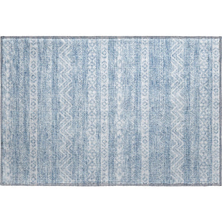 Piper Looms Mayfield Southwest AMF803 Blue Machine Washable Area Rug Scatter Main Image