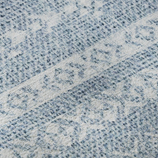 Piper Looms Mayfield Southwest AMF803 Blue Machine Washable Area Rug Swatch Image