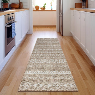 Piper Looms Mayfield Southwest AMF803 Brown Machine Washable Area Rug Runner Lifestyle Image Feature