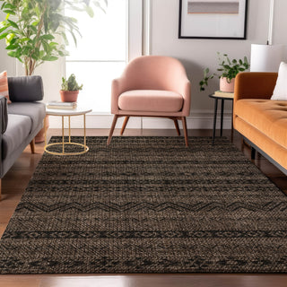 Piper Looms Mayfield Southwest AMF803 Chocolate Machine Washable Area Rug Lifestyle Image Feature