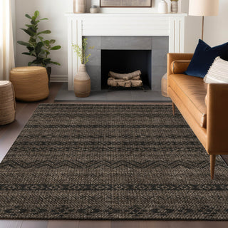 Piper Looms Mayfield Southwest AMF803 Chocolate Machine Washable Area Rug Lifestyle Image Feature