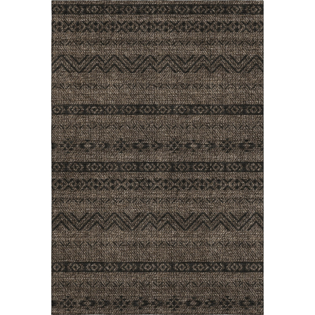 Piper Looms Mayfield Southwest AMF803 Chocolate Machine Washable Area Rug main image