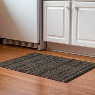 Piper Looms Mayfield Southwest AMF803 Chocolate Machine Washable Area Rug Scatter Lifestyle Image Feature