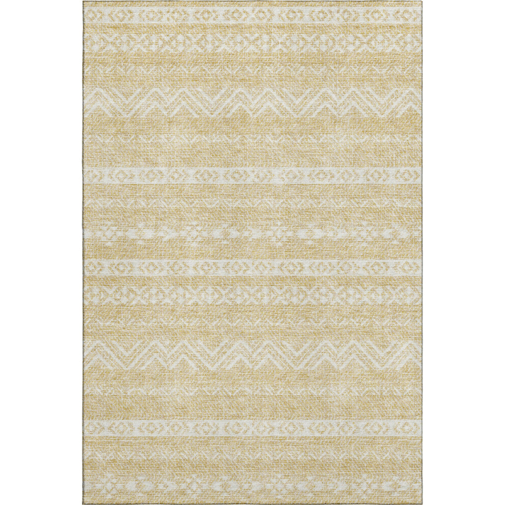Piper Looms Mayfield Southwest AMF803 Gold Machine Washable Area Rug main image