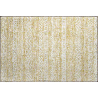 Piper Looms Mayfield Southwest AMF803 Gold Machine Washable Area Rug Scatter Main Image
