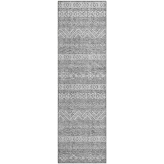 Piper Looms Mayfield Southwest AMF803 Gray Machine Washable Area Rug Runner Main Image