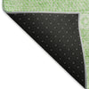 Piper Looms Mayfield Southwest AMF803 Lime Machine Washable Area Rug Backing Image