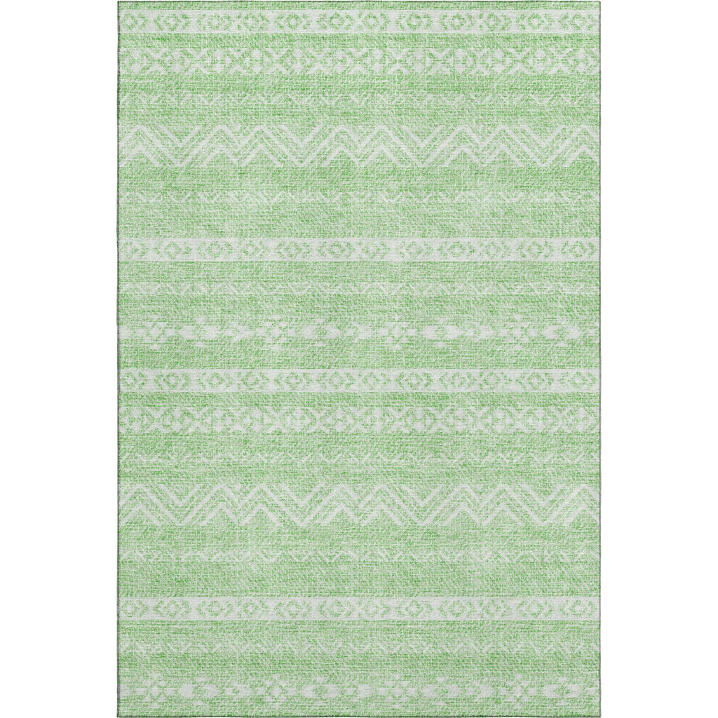 Piper Looms Mayfield Southwest AMF803 Lime Machine Washable Area Rug main image