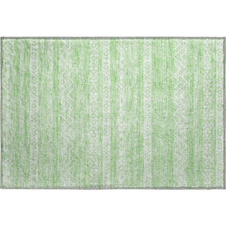 Piper Looms Mayfield Southwest AMF803 Lime Machine Washable Area Rug Scatter Main Image