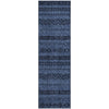 Piper Looms Mayfield Southwest AMF803 Navy Machine Washable Area Rug Runner Main Image