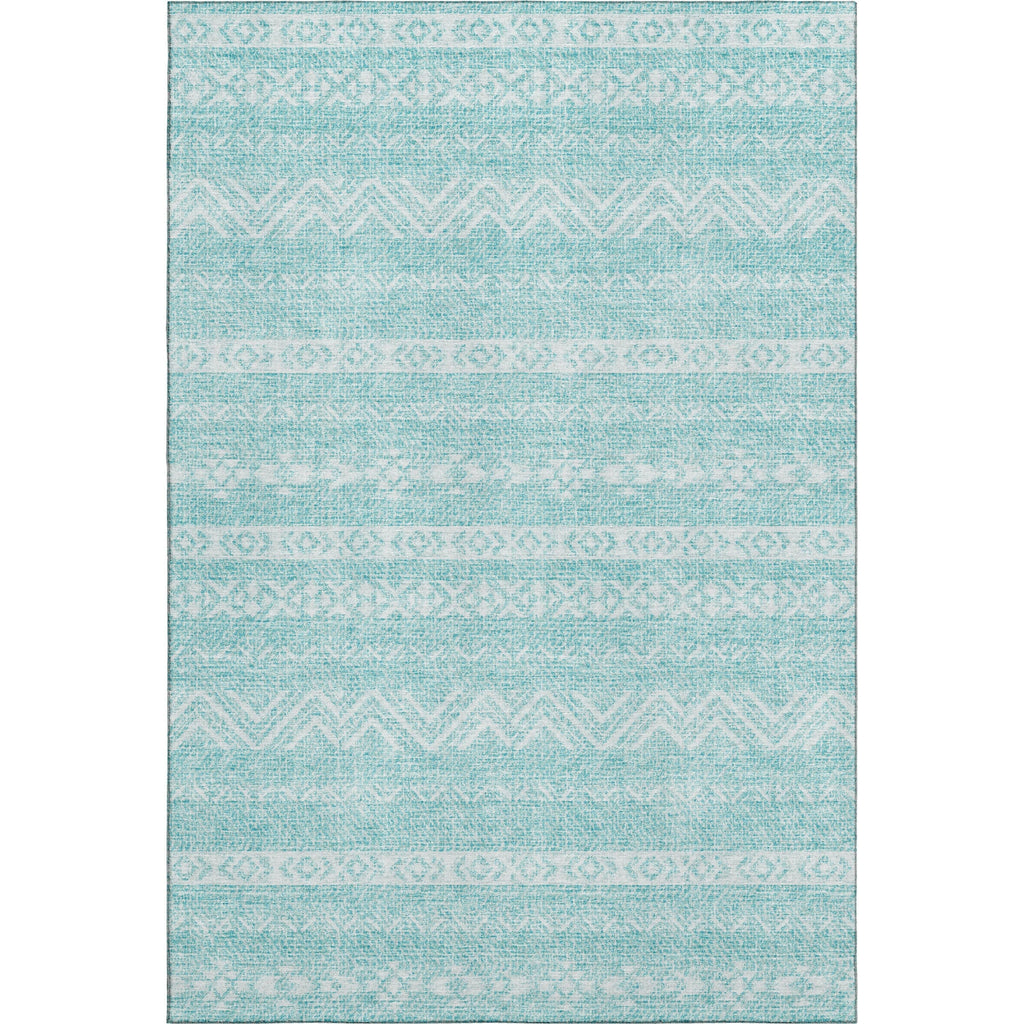 Piper Looms Mayfield Southwest AMF803 Teal Machine Washable Area Rug main image